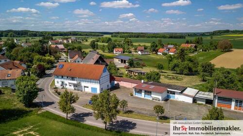 Luftbild - 6 Zimmer Einfamilienhaus zum Kaufen in Sauldorf