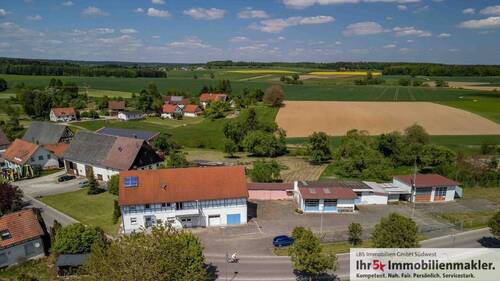 Luftbild - Einfamilienhaus mit 210,00 m² in Sauldorf zum Kaufen