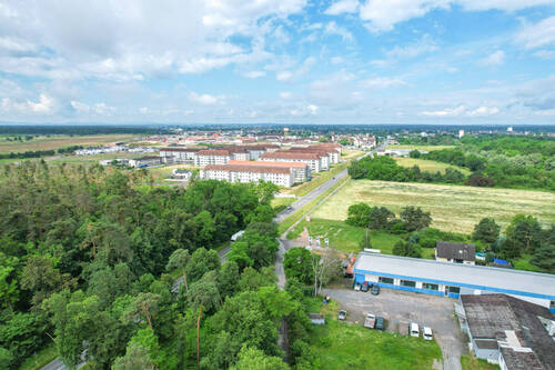 Blick auf Neubaugebiet Kaisergärten - 