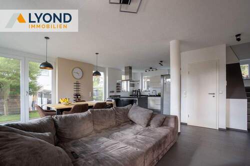 Wohnbereich - 5 Zimmer Einfamilienhaus in Hochdorf