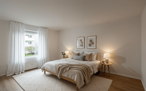 Visualisiertes Schlafzimmer - 