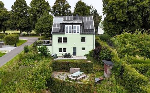Bild 1 - Freistehendes Haus mit insgesamt 3 (Ferien-)Wohnungen mit schönem Blick über Monschau