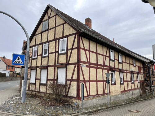 Bild1 - Schönes Fachwerkhaus mit großer Schraubergarage Scheune in Silstedt