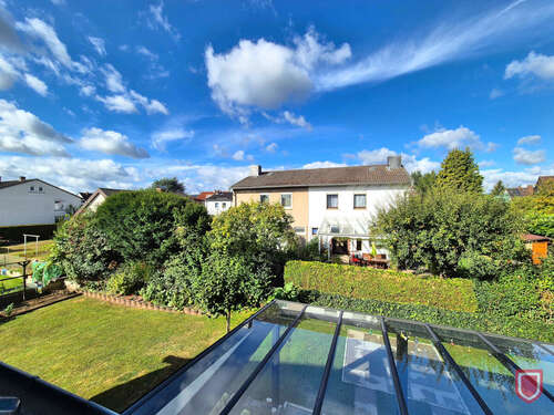 Blick aus dem OG - Einfamilienhaus mit 166,10 m&sup2; in Kassel / Kirchditmold zum Kaufen