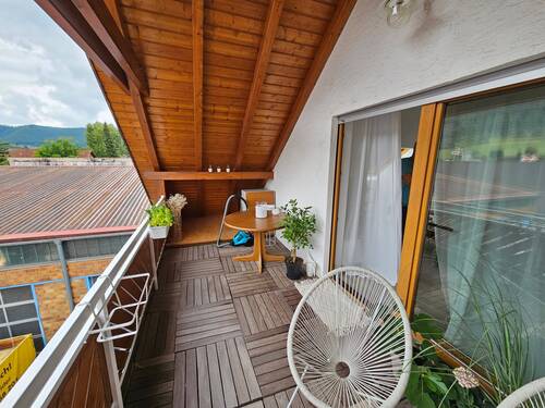 Balkon im DG - 