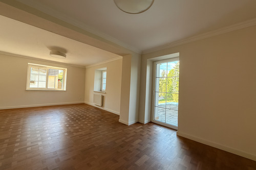 Wohnzimmer - 7 Zimmer Einfamilienhaus in Krostitz