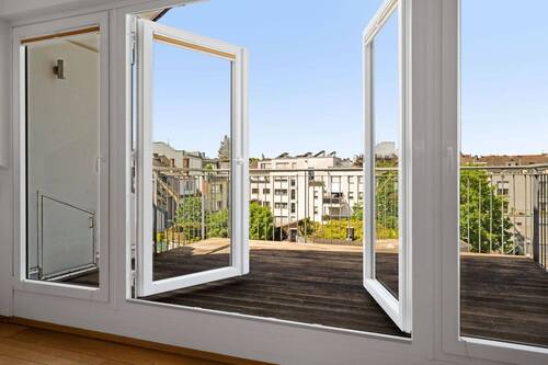 Balkon - Etagenwohnung mit 78,10 m&sup2; in Aachen zum Kaufen