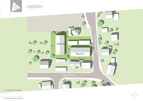 Lageplan Wohnanlage - 