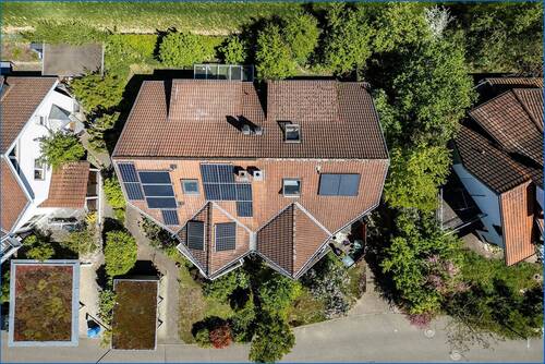 Luftbild - 5 Zimmer Doppelhaushälfte zum Kaufen in Radolfzell am Bodensee