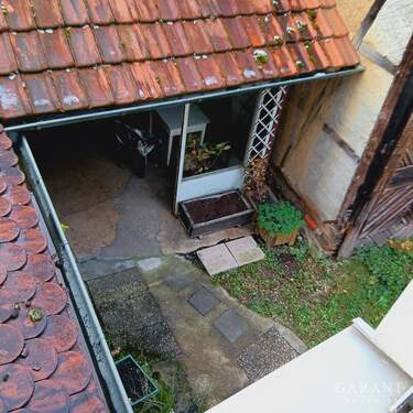 Draufsicht zum Hof - 