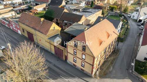 Außenansicht Drohne 4 - 8 Zimmer Einfamilienhaus in Landsberg
