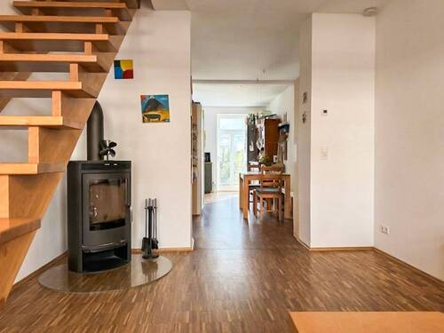 Offener Wohn- Essbereich - 5 Zimmer Terrassenwohnung in Leipzig