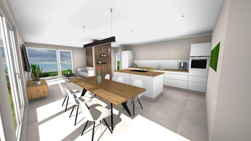 Planfoto - Etagenwohnung mit 115,00 m² in Breuberg / Sandbach zur Miete