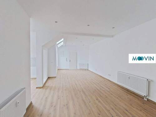 Ansicht IV: Wohn- und Esszimmer mit offenem Küchenbereich - 