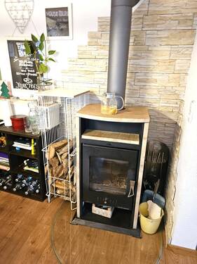 Holzofen für Wohn und Essbereich - 