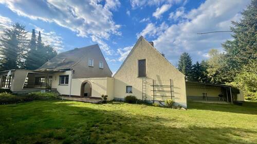 Haus hinten - 4 Zimmer Einfamilienhaus zum Kaufen in Merzdorf
