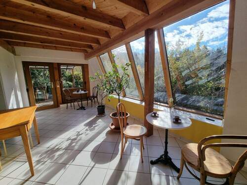 wunderschöner Blick aus dem Wohnraum im DG - 