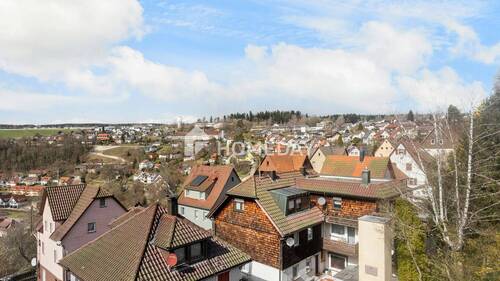 Ausblick - Doppelhaushälfte mit 106,30 m² in Altensteig zum Kaufen