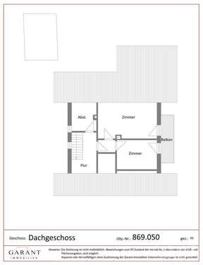 Dachgeschoss - 