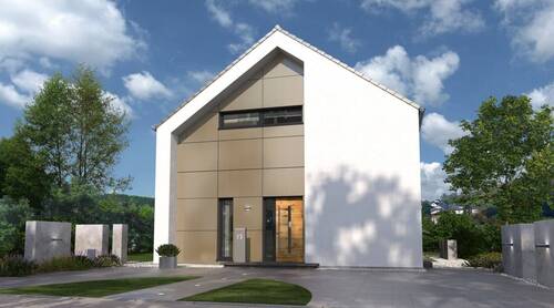 Ansicht Eingang Trespa - 