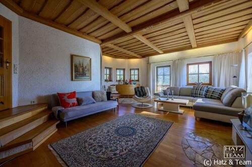 Wohnzimmer EG - 6 Zimmer Einfamilienhaus in Thyrnau