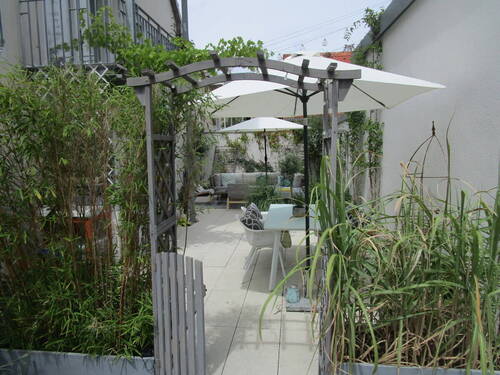 Terrasse im Sommer - 