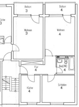 Wohnung 4 - 