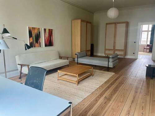 Wohnzimmer - 2 Zimmer Etagenwohnung zur Miete in Hamburg