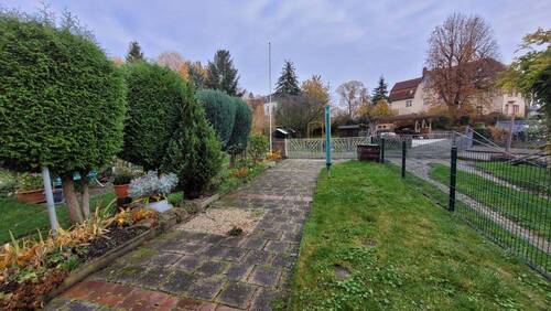 Garten - 3 Zimmer Reihenmittelhaus in Regis-Breitingen