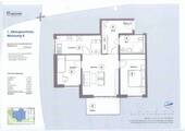 Grundriss Wohnung Nr. 6 - 
