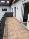 Balkon vom Schlafzimmer aus - 