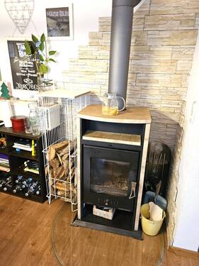 Holzofen für Wohn und Essbereich - 