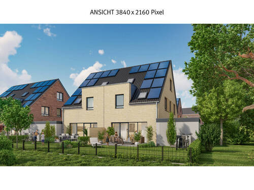 Leverkusen - Zuckerberg EFH 1BA - VITA Side Gartenseite - 5 Zimmer Doppelhaushälfte zum Kaufen in Leverkusen