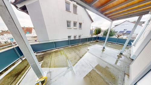 Balkon : Dachterrasse - 