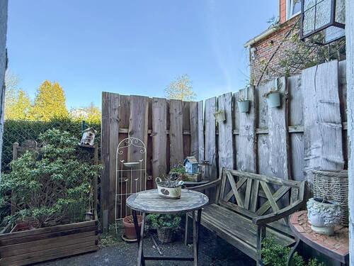 Terrasse hinten - 