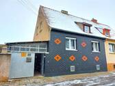 Straßenansicht - 5 Zimmer Doppelhaushälfte in Heldrungen