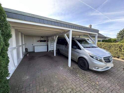 Doppelcarport mit Abstellraum - 