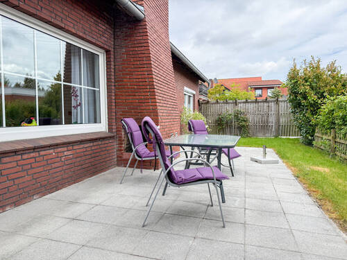 Terrasse - 4 Zimmer Etagenwohnung in Norden / Norddeich