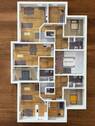 3D Modell Erdgeschoss - Terrassenwohnung mit 129,20 m² in Schnaittach zum Kaufen