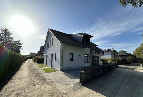 Doppelhaus Ansicht Nord-Ost - 