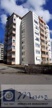 Ansicht West - Etagenwohnung mit 52,70 m&sup2; in Radolfzell am Bodensee zum Kaufen