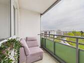 Ausblick vom Balkon - Platz für die ganze Familie- sofort verfügbar