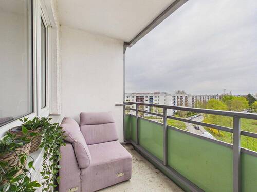 Ausblick vom Balkon - Platz für die ganze Familie- sofort verfügbar