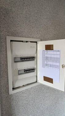 Sanierte Elektrik - 