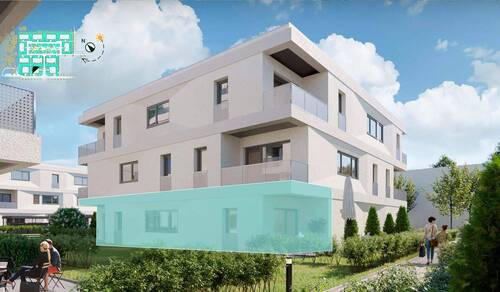 Gartenansicht Wohnung 163 - 