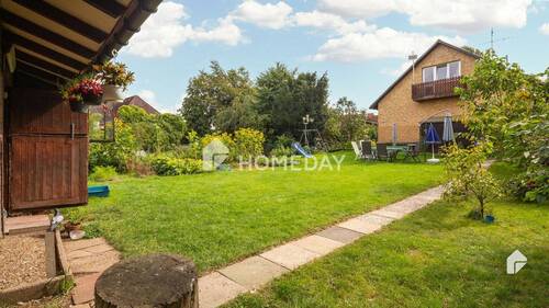 Garten 2 - Charmante Doppelhaushälfte mit 4 Zimmern, Garage und Garten in Sülfeld