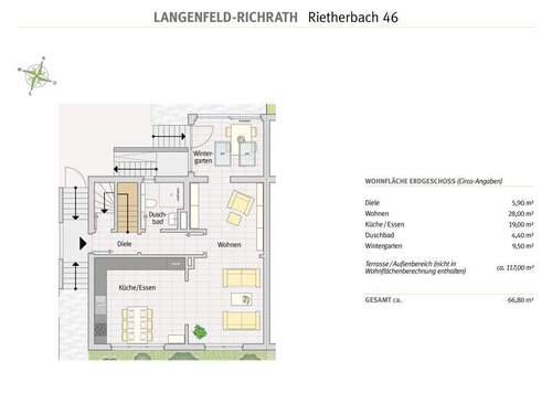 Langenfeld - Rietherbach 46 - EG - 