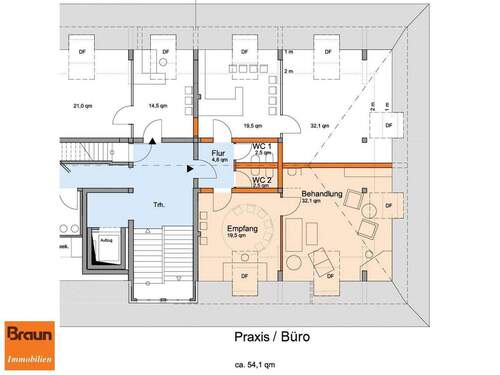 Büro-/Praxisfläche, DG, VS-Villingen - 
