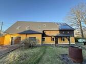 Hausansicht Gartenseite - Aufgepasst! Liebevoll saniertes Bauernhaus sucht neue Familie!