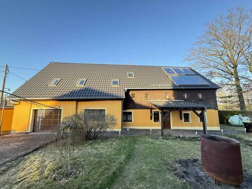 Hausansicht Gartenseite - Aufgepasst! Liebevoll saniertes Bauernhaus sucht neue Familie!